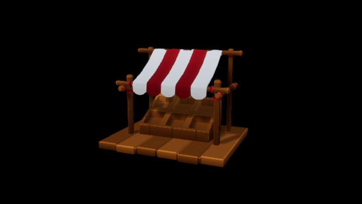 UE项目资源_模型资源_卡通_棚子002