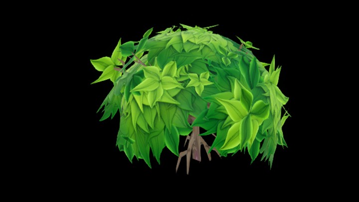 UE项目资源_模型资源_卡通_植物006