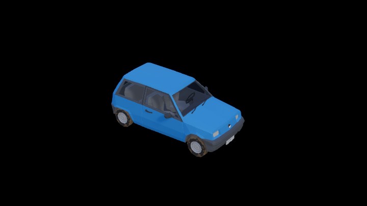 UE项目资源_模型资源_卡通_汽车003