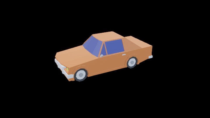 UE项目资源_模型资源_卡通_汽车012