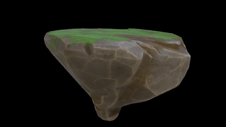 UE项目资源_模型资源_卡通_浮动岛001