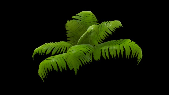 UE项目资源_模型资源_卡通_灌木草003