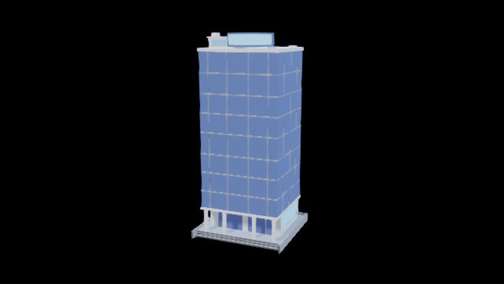 UE项目资源_模型资源_卡通_现代建筑009