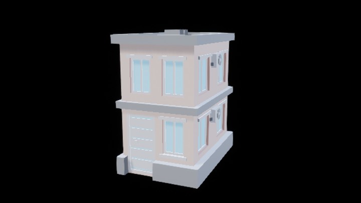 UE项目资源_模型资源_卡通_现代建筑016