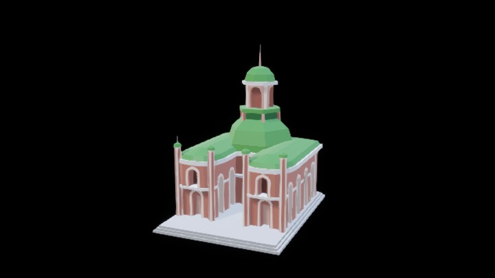 UE项目资源_模型资源_卡通_现代建筑041