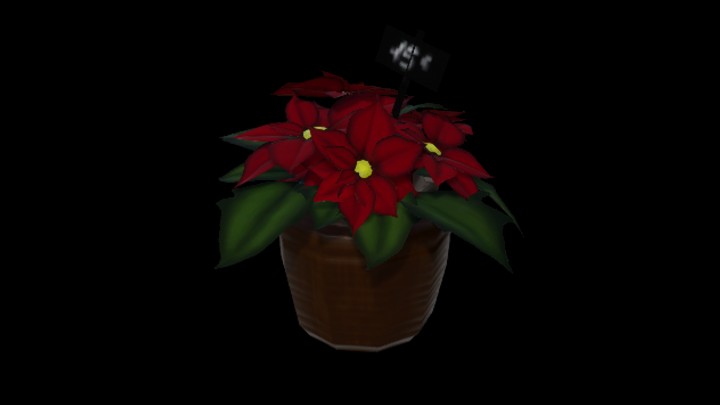 UE项目资源_模型资源_卡通_盆栽002