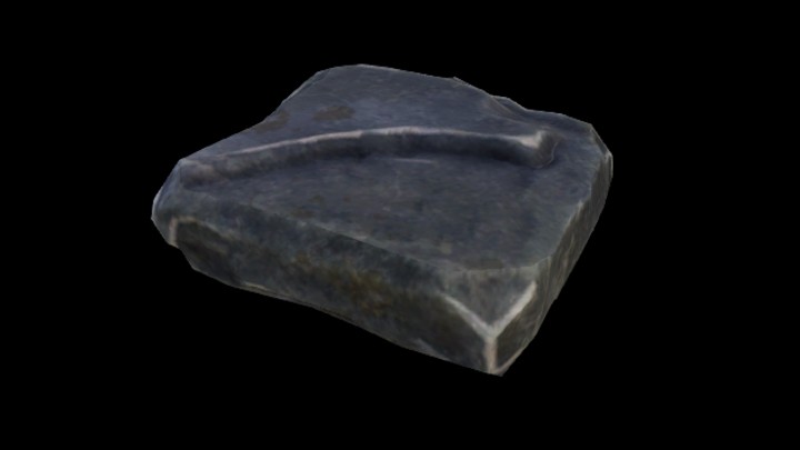 UE项目资源_模型资源_卡通_石块001