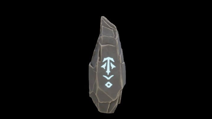 UE项目资源_模型资源_卡通_石块016