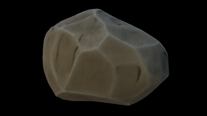 UE项目资源_模型资源_卡通_石头029