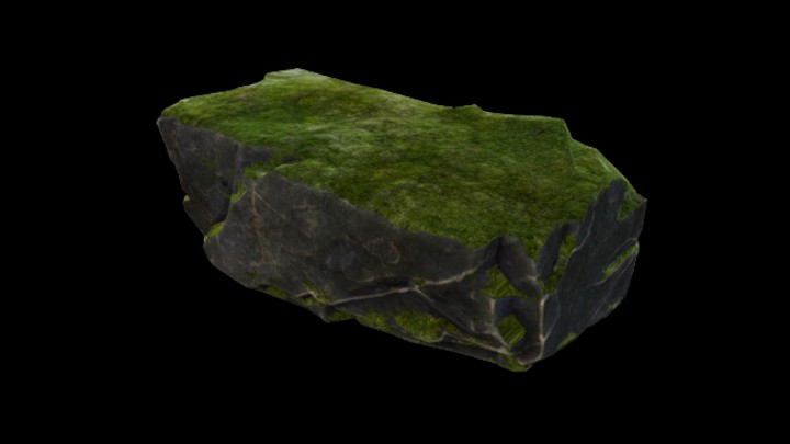 UE项目资源_模型资源_卡通_石头031