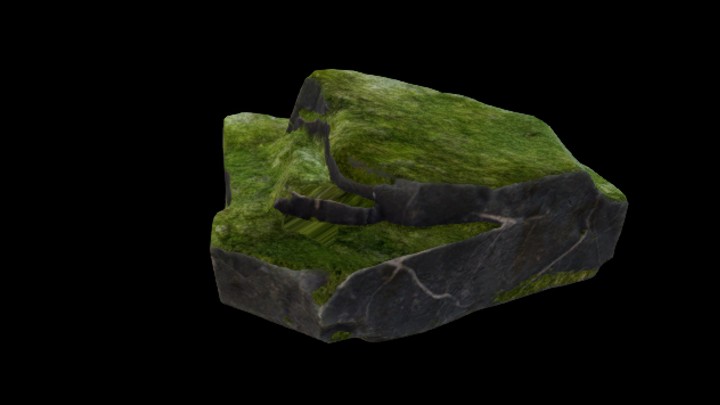 UE项目资源_模型资源_卡通_石头032