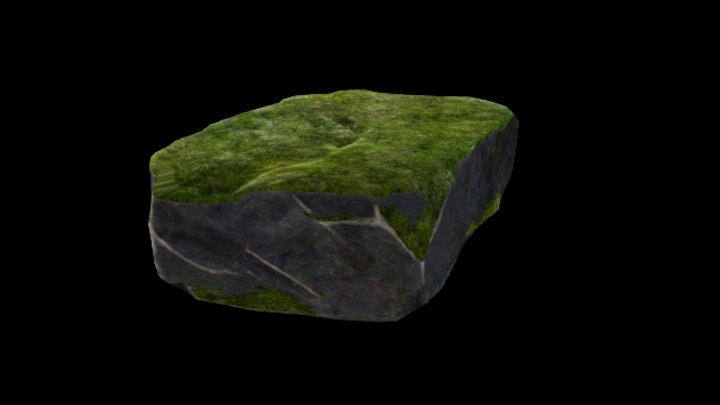 UE项目资源_模型资源_卡通_石头033