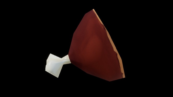 UE项目资源_模型资源_卡通_肉006