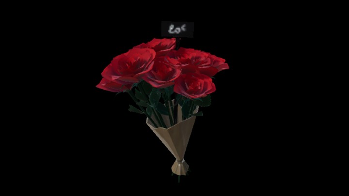 UE项目资源_模型资源_卡通_花束004