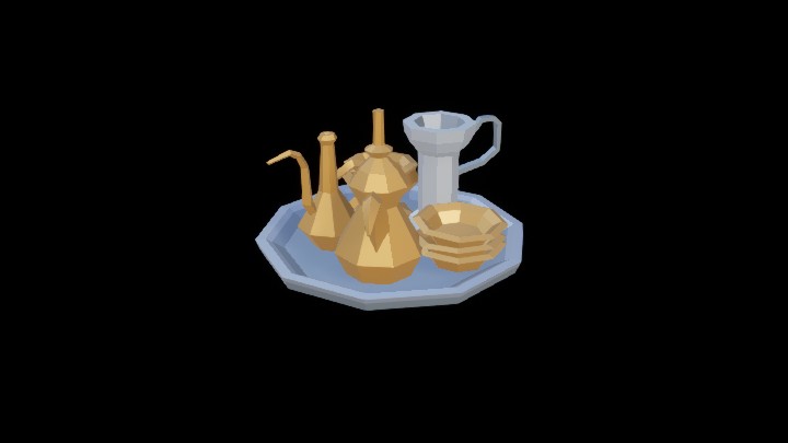 UE项目资源_模型资源_卡通_茶具004