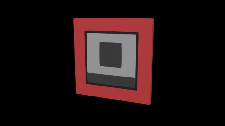 UE项目资源_模型资源_卡通_装饰画001