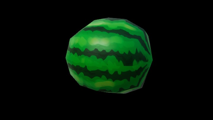 UE项目资源_模型资源_卡通_西瓜001