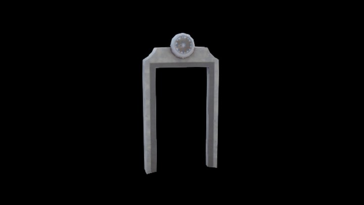 UE项目资源_模型资源_卡通_门框005