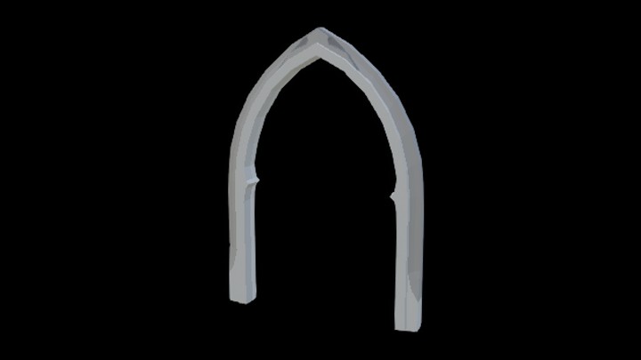 UE项目资源_模型资源_卡通_门框009