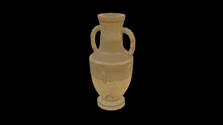 UE项目资源_模型资源_卡通_陶罐004