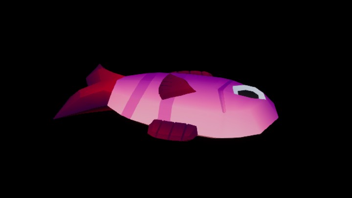 UE项目资源_模型资源_卡通_鱼004