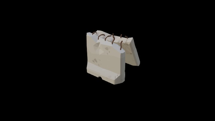 UE项目资源_模型资源_卡通壁垒010