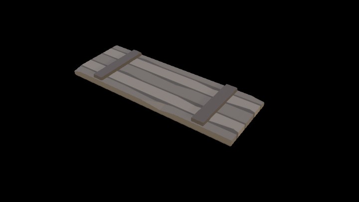 UE项目资源_模型资源_卡通木板002