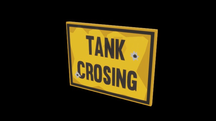 UE项目资源_模型资源_卡通标牌014