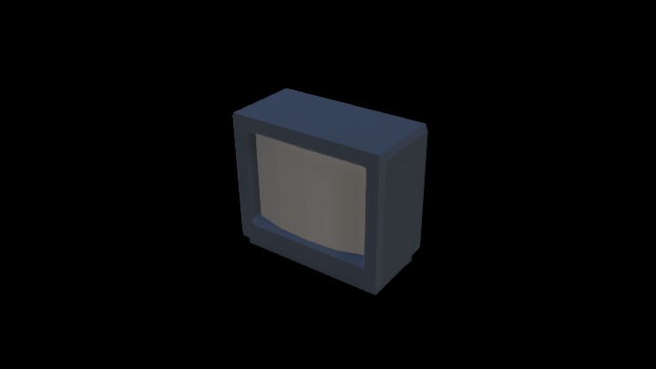 UE项目资源_模型资源_卡通电视机001