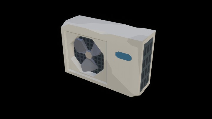 UE项目资源_模型资源_卡通空调003