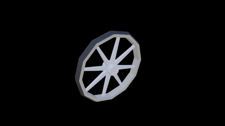 UE项目资源_模型资源_卡通车轮007