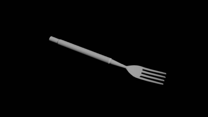 UE项目资源_模型资源_叉子060