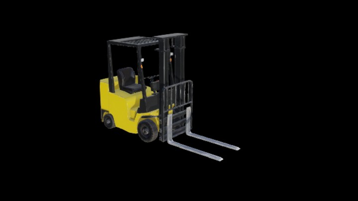 UE项目资源_模型资源_叉车016