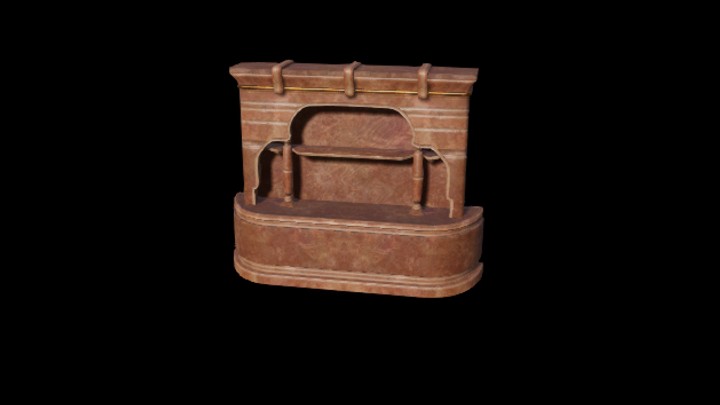 UE项目资源_模型资源_吧台015