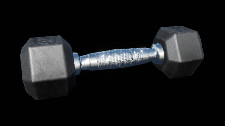 UE项目资源_模型资源_哑铃033