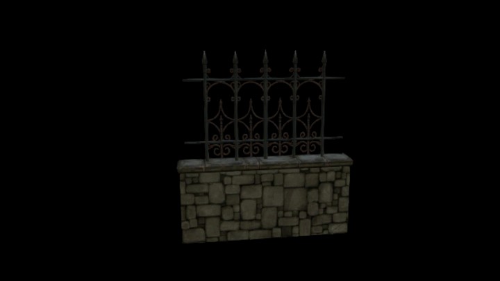 UE项目资源_模型资源_围墙083