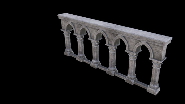 UE项目资源_模型资源_城墙013