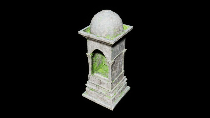 UE项目资源_模型资源_墓碑156