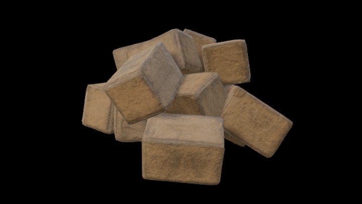 UE项目资源_模型资源_墙砖016