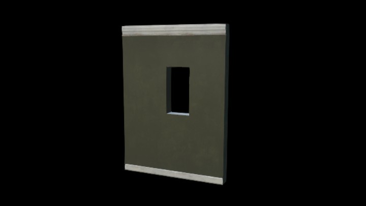 UE项目资源_模型资源_墙面225