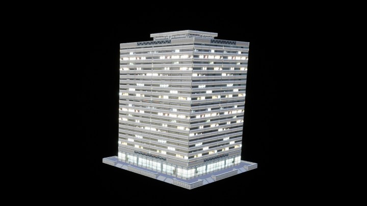 UE项目资源_模型资源_大厦001