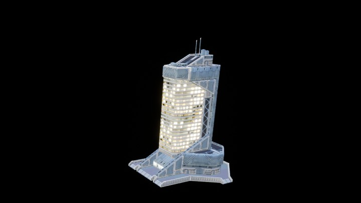 UE项目资源_模型资源_大厦003