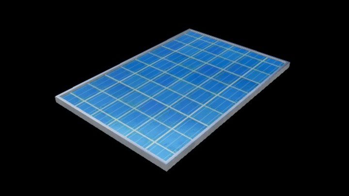 UE项目资源_模型资源_太阳能板018