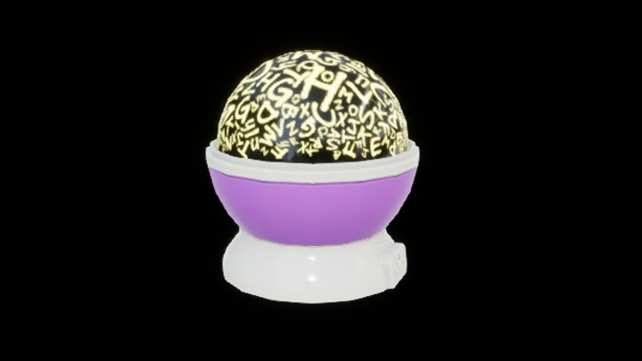 UE项目资源_模型资源_字母投影仪001