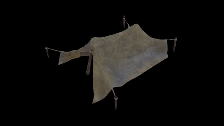 UE项目资源_模型资源_帐篷068