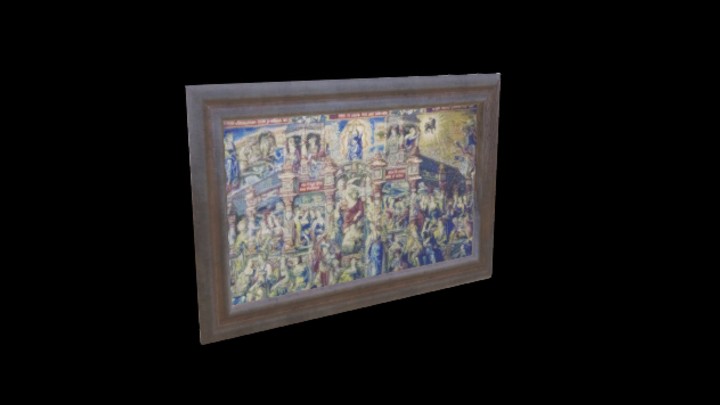 UE项目资源_模型资源_带框画007