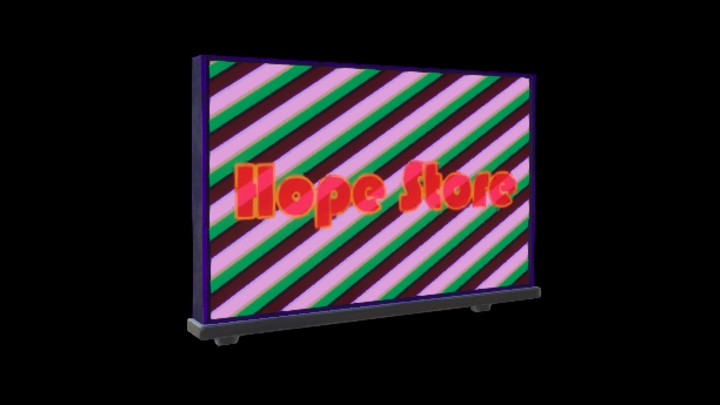 UE项目资源_模型资源_广告牌417