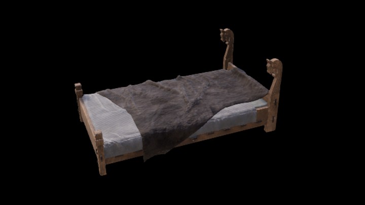 UE项目资源_模型资源_床186