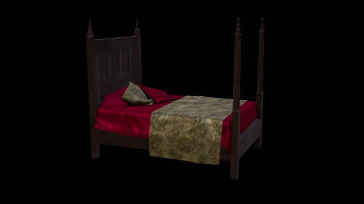 UE项目资源_模型资源_床198