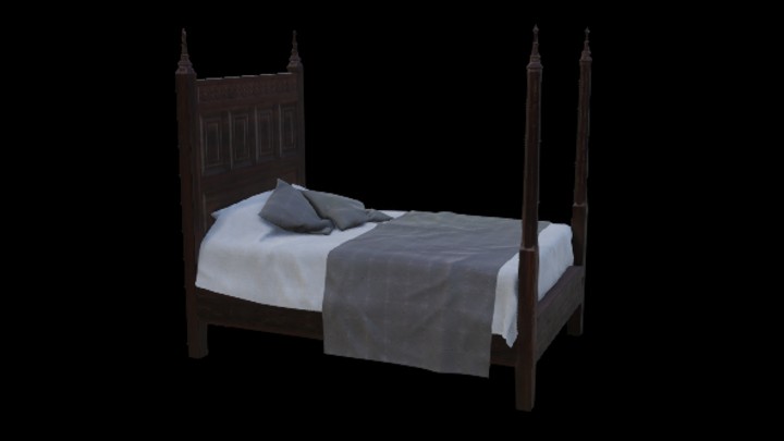 UE项目资源_模型资源_床199